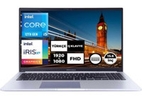 Asus Vivobook 15 X1502ZA-EJ1068015 Dahili Intel Iris Xe Graphics Eligible Intel Core i5 1235U 16 GB Ram 1 TB SSD 15.6 inç Full HD Windows 11 Pro Laptop