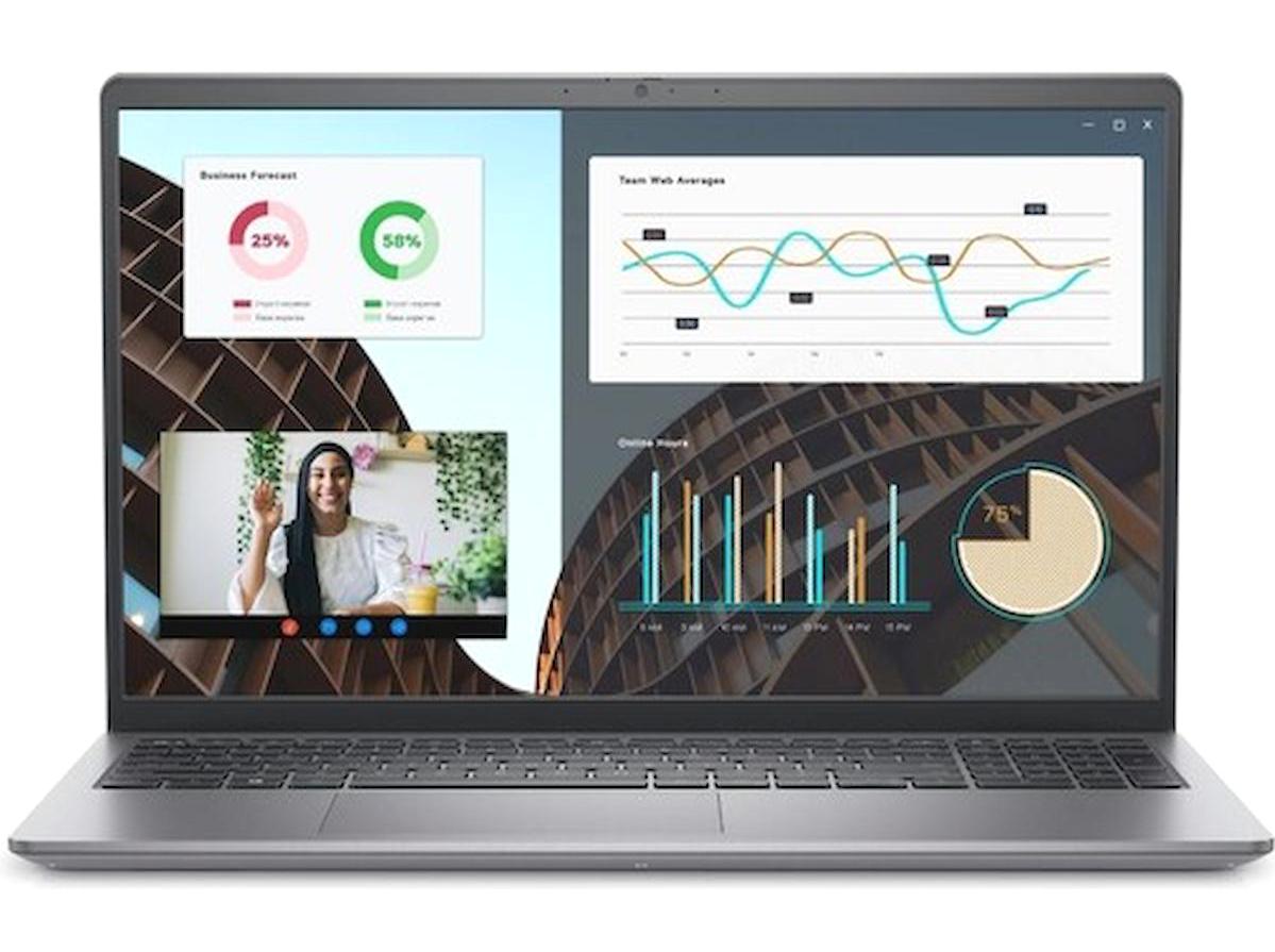 Dell Vostro N1601PVNB3530U 16 Dahili Intel Iris Xe Graphics Eligible Intel Core i7 1355U 32 GB Ram 512 GB SSD 15.6 inç Full HD Ubuntu Laptop