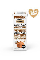 Fomilk Şekersiz Fındık Sütü Laktozsuz 4'lü 1 lt