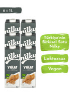 Nilky Vegan Yulaf Sütü Laktozsuz 6'lı 1 lt