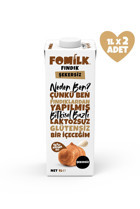 Fomilk Şekersiz Fındık Sütü Laktozsuz 2'li 1 lt