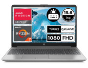 HP 250 G9 6Q8N3ES01 Dahili AMD Radeon RX Vega 8 AMD Ryzen 7 5825U 8 GB Ram 1 TB SSD 15.6 inç Full HD FreeDos Laptop