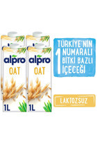 Alpro Yulaf Sütü Laktozsuz 4'lü 1 lt