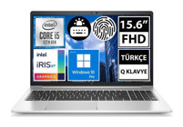 HP Elitebook 650 G9 6S727EA10 Dahili Intel Iris Xe Graphics Eligible Intel Core i5 1235U 16 GB Ram 512 GB SSD 15.6 inç Full HD Windows 10 Pro Laptop