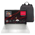 HP 15S EQ2000NT 4H0J2EA Dahili AMD Radeon RX Vega 8 AMD Ryzen 7 5700U 32 GB Ram 512 GB SSD 15.6 inç Full HD FreeDos Laptop + Snertech Çanta