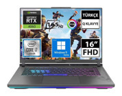 Asus ROG Strix G16 G614JV-N3157 Harici GeForce RTX 4060 Intel Core i7 13650HX 16 GB Ram 512 GB SSD 16 inç Full HD Windows 11 Home Oyuncu Laptop