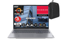Lenovo Thinkbook 15 Gen 4 TB21DJ00GATX09 Dahili AMD Radeon RX Vega 7 AMD Ryzen 5 7530U 16 GB Ram 512 GB SSD 16 inç Full HD Windows 11 Pro Laptop + Zetta Çanta