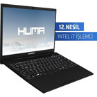 Monster HUMA H4 V5.2.13 Dahili Intel Iris Xe Graphics Eligible Intel Core i7 1255U 16 GB Ram 500 GB SSD 14.1 inç Full HD Windows 11 Pro Laptop