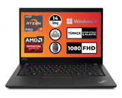 Lenovo T14 Gen 2 20XLS3FUTX020 Dahili AMD Radeon RX Vega 8 AMD Ryzen 7 5850U 24 GB Ram 256 GB SSD 14 inç Full HD Windows 11 Pro Laptop