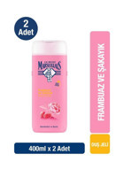 Le Petit Marseillais Frambuaz Şakayık Aromalı Nemlendirici Duş Jeli 2x400 ml