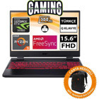 Acer Nitro 5 AN515-46-R22Y NH.QGXEY.001A4 Harici GeForce RTX 3050 AMD Ryzen 5 6600H 16 GB Ram 1 TB SSD 15.6 inç Full HD FreeDos Oyuncu Laptop