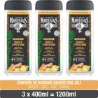 Le Petit Marseillais Nature For Men Zencefil Akdeniz Selvisi Aromalı Nemlendirici Duş Jeli 3x400 ml