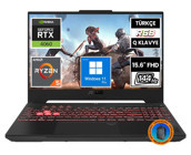 Asus TUF Gaming A15 FA507NV-LP103A10-CNT011 Harici GeForce RTX 4060 AMD Ryzen 5 7535HS 32 GB Ram 512 GB SSD 15.6 inç Full HD Windows 11 Pro Oyuncu Laptop
