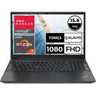 Lenovo E15 20YGSAHBXT Dahili AMD Radeon RX Vega 8 AMD Ryzen 7 5700U 8 GB Ram 256 GB SSD 15.6 inç Full HD FreeDos Laptop
