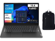 Lenovo V15 Gen 3 Dahili Intel Iris Xe Graphics Eligible Intel Core i5 1235U 24 GB Ram 512 GB SSD 15.6 inç Full HD Windows 11 Home Laptop + Boz Çanta