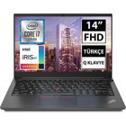 Lenovo Thinkpad E14 Gen 4 21E30082TX025 Harici GeForce MX450 Intel Core i7 1165G7 16 GB Ram 512 GB SSD 14 inç Full HD Windows 10 Pro Laptop