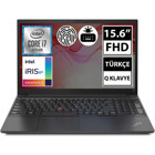 Lenovo E15 21E6006YTX Dahili Intel Iris Xe Graphics Eligible Intel Core i7 1255U 16 GB Ram 512 GB SSD 15.6 inç Full HD FreeDos Laptop