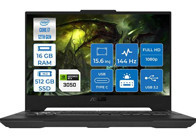 Asus TUF Gaming F15 FX507ZC4-HN00801 Harici GeForce RTX 3050 Intel Core i7 12700H 16 GB Ram 512 GB SSD 15.6 inç Full HD FreeDos Oyuncu Laptop