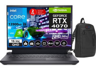 Dell G16 7630 G76302401024U07 Harici GeForce RTX 4070 Intel Core i9 13900HX 64 GB DDR5 Ram 512 GB SSD 16 inç QHD FreeDos Oyuncu Laptop + WeblegelsinÇanta