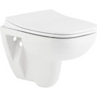 Seramiksan Petite Rim Out Seramik Kanalsız Arkadan Çıkışlı Gömme Duvara Sıfır Asma Gömme Klozet Beyaz + Soft Kapak