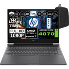 HP Victus 16 S1002NT A05N6EAF12 Harici GeForce RTX 4070 AMD Ryzen 7 8840H 96 GB Ram 4 TB SSD 16.1 inç Full HD FreeDos Oyuncu Laptop + Zetta Çanta