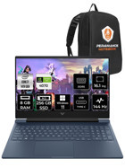 HP Victus 16 9J221EA Harici GeForce RTX 4070 Intel Core i7 14700HX 8 GB Ram 256 GB SSD 16.1 inç Full HD Windows 11 Pro Oyuncu Laptop + PER4 Çanta