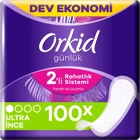 Orkid 2'Li Rahatlık Sistemi Organik 4 Adet 100'lü Normal Günlük Ped
