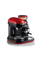 Ariete Moderna 1000 W Tezgah Üstü Kapsülsüz Manuel Espresso Makinesi Kırmızı