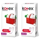 Kotex Organik 2 Adet 16'lı Uzun Günlük Ped