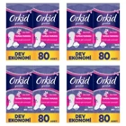 Orkid Deo Fresh Organik 4 Adet 80'li Normal Günlük Ped