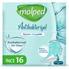 Molped Antibakteriyel Organik 16'lı Normal Günlük Ped