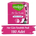 Molped Her Gün Ferahlık Organik 180'li Normal Günlük Ped