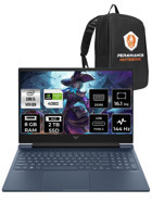 HP Victus 16 9J260EA Harici GeForce RTX 4060 Intel Core i5 14500HX 8 GB Ram 2 TB SSD 16.1 inç Full HD FreeDos Oyuncu Laptop + PER4 Çanta