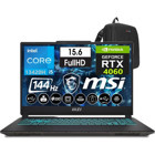 MSI Cyborg 15 A13VF-896XTRW39 Harici GeForce RTX 4060 Intel Core i5 13420H 96 GB DDR5 Ram 2 TB SSD 15.6 inç Full HD Windows 11 Home Oyuncu Laptop + WeblegelsinÇanta