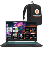 MSI Cyborg 15 A13VF-893XTR Harici GeForce RTX 4060 Intel Core i7 13620H 96 GB Ram 4 TB SSD 15.6 inç Full HD Windows 11 Pro Oyuncu Laptop + PER4 Çanta