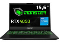 Monster Abra A5 V20.3.2 Harici GeForce RTX 4050 Intel Core i7 13700H 32 GB Ram 1 TB SSD 15.6 inç Full HD FreeDos Oyuncu Laptop
