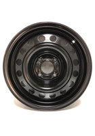 Alcar 6530 Black 14 inç Kolsuz Çelik Jant