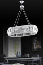 Homing Ayd-2674 Tekli Bej Sarkıt Modern Kumaş Salon-Oturma Odası Avize