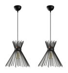 Noas Yl-Mr-643 Tekli Bej Sarkıt Modern Lazer Kesim Salon-Oturma Odası Avize