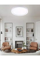 Luence Lund 3'lü Gri Ledli Modern Alüminyum Salon-Oturma Odası Avize