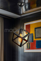 Mhk Collection 4'lü Siyah Sarkıt Modern Metal Bebek-Çocuk Odası Avize