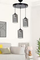 Essey Tekli Altın Metal Modern Alüminyum Salon-Oturma Odası Avize