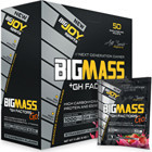Bigjoy Sports +Gh Factors Çilek Aromalı 50 Servis Kas Yapıcı Karbonhidrat 5000 gr Şase
