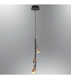Oia Light Olr330 Pictor Tekli Bej Modern Bambu Salon Avize