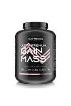Nutriking Çilek Aromalı 30 Servis Kas Yapıcı Gainer 3000 gr Toz