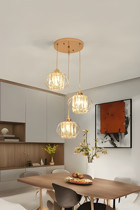 Lit Dizayn 3'lü Kırmızı-Beyaz Silindir Modern Kumaş Salon-Oturma Odası Avize