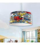 Bby Home & Desıgn Nidus Tekli Kahverengi Sarkıt Modern Kumaş Salon-Oturma Odası Avize