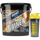 West Nutrition Çikolata Aromalı 60 Servis Kilo Aldırıcı Gainer 6000 gr Toz + Shaker