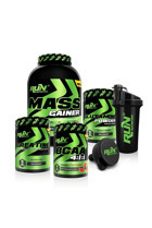 Run Nutrition Çikolata Aromalı 50 Servis Kilo Aldırıcı Gainer 5000 gr Toz + Kreatin + Glutamin + Bcaa Karpuz Aromalı