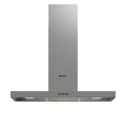 Arçelik ADT 906 90 cm Metal Yüzey Karbon Filtreli Bacalı-Bacasız Duvar Tipi Davlumbaz Inox
